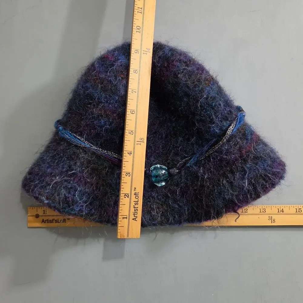 Handmade fuzzy knit